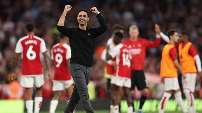 Mikel Arteta memburu kado manis pertandingan ke-200 bersama Arsenal di pentas Liga Inggris saat tandang ke markas Manchester United.