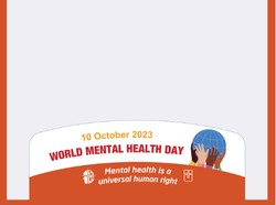15 Twibbon Hari Kesehatan Mental Sedunia 2023: Link Download dan Cara Pakai