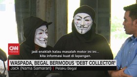 VIDEO: Waspada, Begal Bermodus 'Debt Collector'