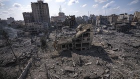 PBB Ungkap Lebih dari 263 Ribu Orang Mengungsi dari Gaza