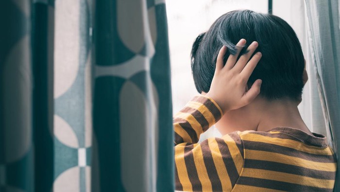 Ilustrasi Anak Trauma