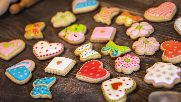 Ilustrasi fancy cookies