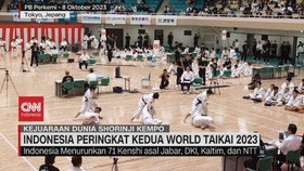 VIDEO: Indonesia Peringkat Kedua World Taikai 2023