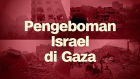 INFOGRAFIS: 4 Titik Sasaran Pengeboman Israel di Jalur Gaza