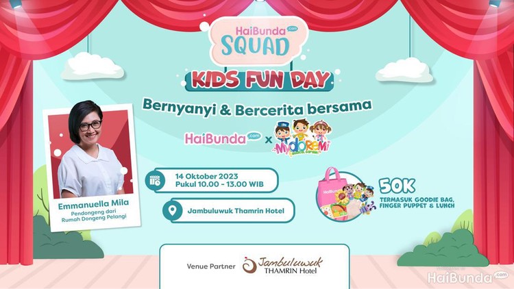 Kids Fun Day: Bernyanyi dan Bercerita Bersama HaiBunda x Mydoremi