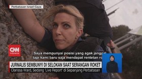 VIDEO: Momen Jurnalis Di Tengah Serangan Israel Hamas