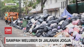 VIDEO: Sampah Meluber di Jalanan Jogja