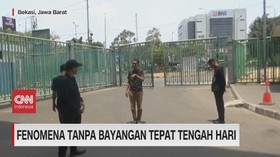 VIDEO: Fenomena Tanpa Bayangan Tepat Tengah Hari