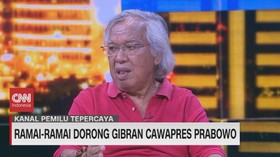 VIDEO: Ramai-Ramai Dorong Gibran Cawapres Prabowo