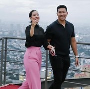 Gaya Outfit Kencan ala Darma Mangkuluhur dan Patricia Schuldtz, Simpel tapi Mewah