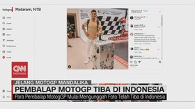 VIDEO: Pembalap Motogp Tiba di Indonesia