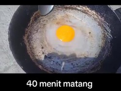 Eksperimen Ceplok Telur 40 Menit Berujung Skincare Rp 400 Ribu