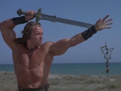 Arnold Schwarzenegger di Conan The Barbarian: Makan Bangkai Burung hingga Dikejar Anjing Liar