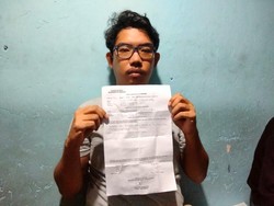 Driver Taksi Online Dihajar di Lobi TP 4 Surabaya hingga Berdarah-darah