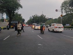 Massa PA 212 Bubarkan Diri dari Depan Kedubes AS, Lalu Lintas Lancar
