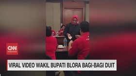 VIDEO: Viral Video Wakil Bupati Blora Bagi-Bagi Duit