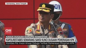 VIDEO: Kapolrestabes Semarang Saksi Kunci Dugaan Pemerasan KPK