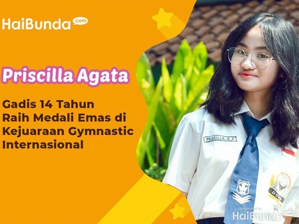 Priscilla Agata, Gadis 14 Tahun Raih Medali Emas di Kejuaraan Gymnastic Internasional