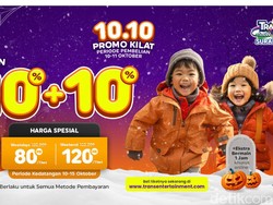Spesial 10.10! Main Salju di Trans Snow World Surabaya Mulai Rp 80 Ribuan