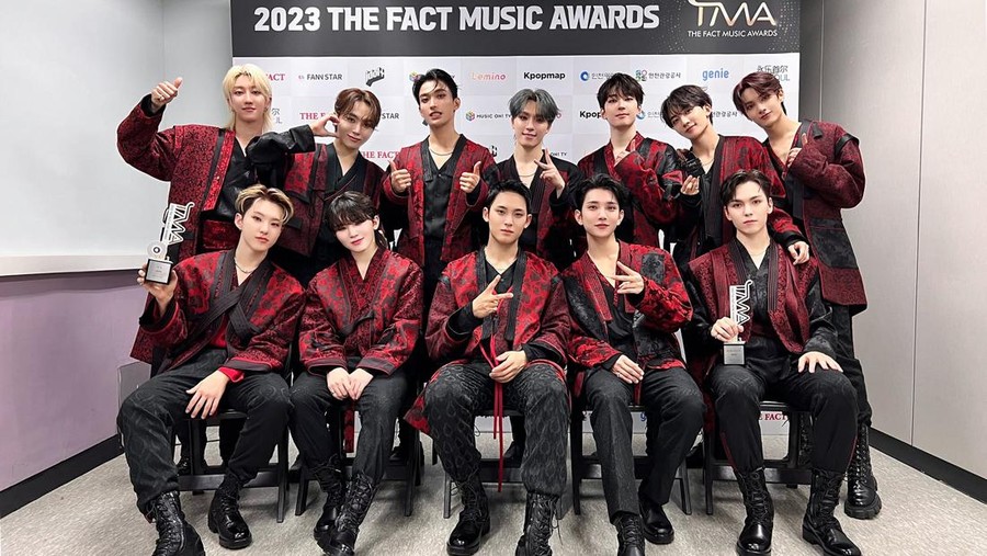 SEVENTEEN di The Fact Music Awards 2023