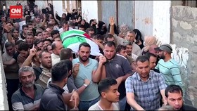 VIDEO: Pemakaman 2 Petinggi Hamas Imbas Serangan Israel di Gaza