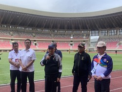 Wapres Minta Kemenpora-Kemenko PMK Bahas Dana Rawat Stadion Papua Bangkit