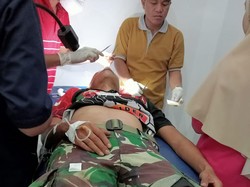 Detik-detik Pembacokan 2 Anggota TNI Saat Kejar Pencuri Sawit