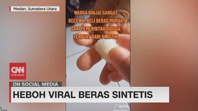 VIDEO: Heboh Viral Beras Sintetis