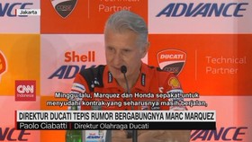VIDEO: Direktur Ducati Enggan Tanggapi Rumor Bergabungnya Marquez