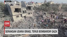 VIDEO: Serangan Udara Israel Terus Bombardir Gaza