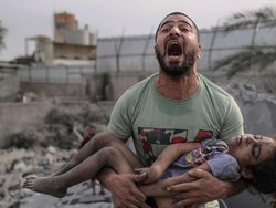 16 Hari Agresi Israel ke Gaza: 4.651 Orang Tewas, 1.903 Anak-anak