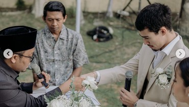 7 Potret Jennifer Coppen Akhirnya Menikahi Kekasih Usai Melahirkan Anak Pertama