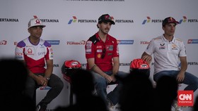 Bagnaia Tak Mau Pusing Pikirkan Marquez Jelang MotoGP 2024