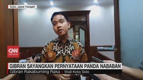 VIDEO: Gibran Sayangkan Peryataan Panda Nababan