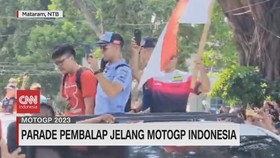 VIDEO: Parade Pembalap Jelang MotoGP Indonesia