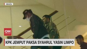 VIDEO: KPK Jemput Paksa Syahrul Yasin Limpo