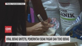 VIDEO: Viral Beras Sintetis, Pemerintah Sidak Pasar dan Toko Beras