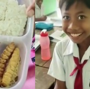Sempat Viral di TikTok, Ternyata Ini Alasan Anak SD Bawa Bekal Ulat Turi ke Sekolah