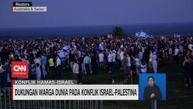 VIDEO: Dukungan Warga Dunia Pada Konflik Israel-Palestina