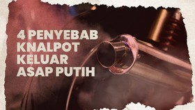 INFOGRAFIS: 4 Penyebab Knalpot Keluar Asap Putih