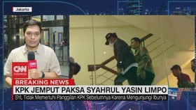 VIDEO: KPK Jemput Paksa Syahrul Yasin Limpo