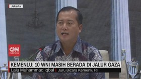 VIDEO: Kemenlu: 10 Orang WNI Masih Berada di Jalur Gaza