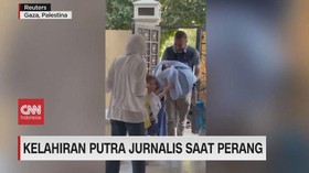 VIDEO: Kelahiran Putra Jurnalis Saat Perang