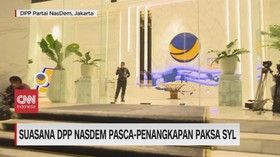 VIDEO: Suasana DPP Nasdem Pasca-Penangkapan Paksa Syahrul Yasin Limpo