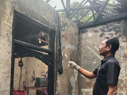 Korsleting Listrik, Rumah Warga di Jembrana Terbakar-Kerugian Rp 60 Juta