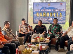 Karhutla Gunung Lawu Padam, Total Lahan Terbakar Capai 2.185 Hektare