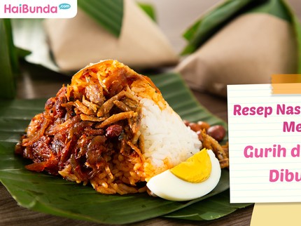 Resep Nasi Lemak khas Melayu, Gurih dan Mudah Dibuat Bun