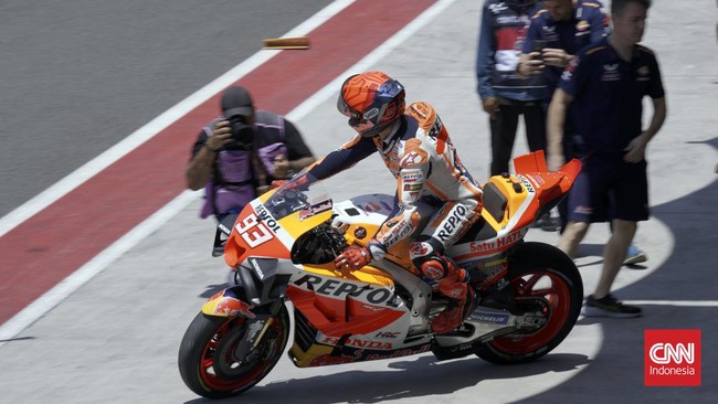 Balapan Sprint Race MotoGP Mandalika 2023 akan disiarkan langsung Trans7, Sabtu (14/10) siang. Berikut jadwal Sprint Race MotoGP Mandalika 2023.
