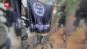 VIDEO: Penampakan Bendera ISIS yang Israel Klaim Ditemukan di Kibbutz