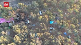 VIDEO: Penampakan dari Drone Festival Musik yang Diserang Hamas
